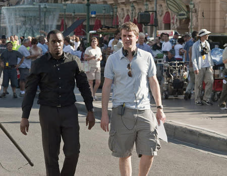 <p>Sean 'Diddy' Combs and director Nicholas Stoller in Universal Pictures International's "Get Him to the Greek."</p>