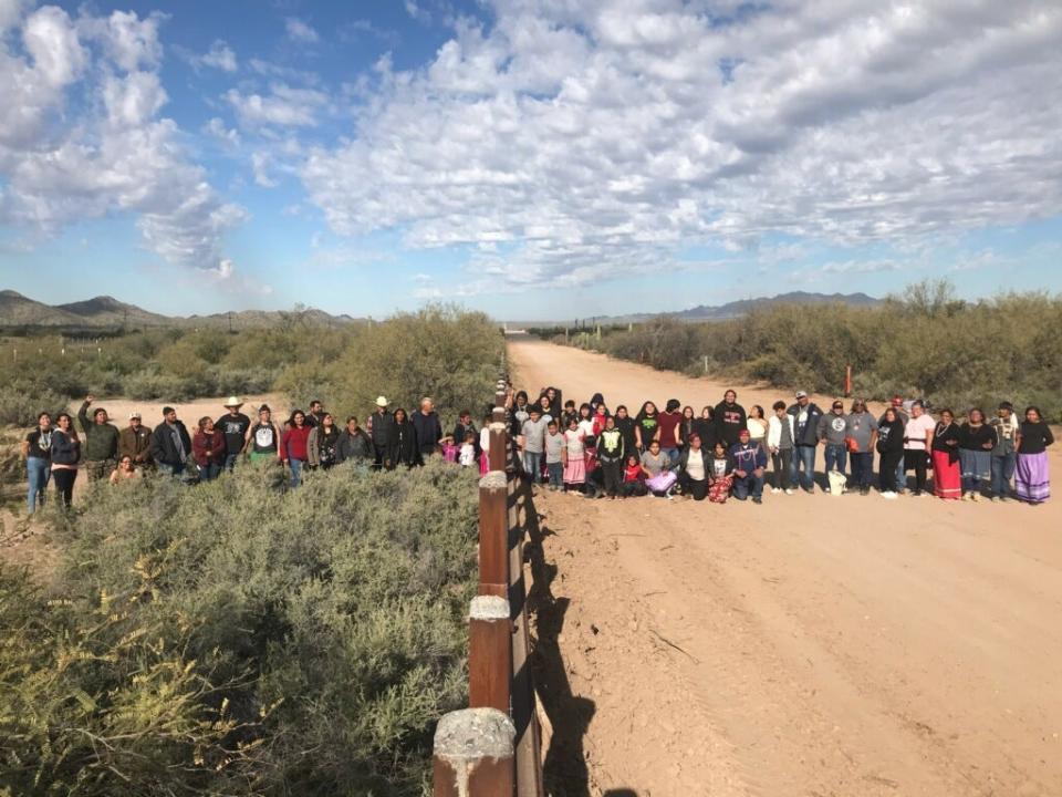 Border barriers have separated tribes whose land spans the US and Mexico, like the Tohono O’odham Nation.Courtesy of Lourdes Pereira