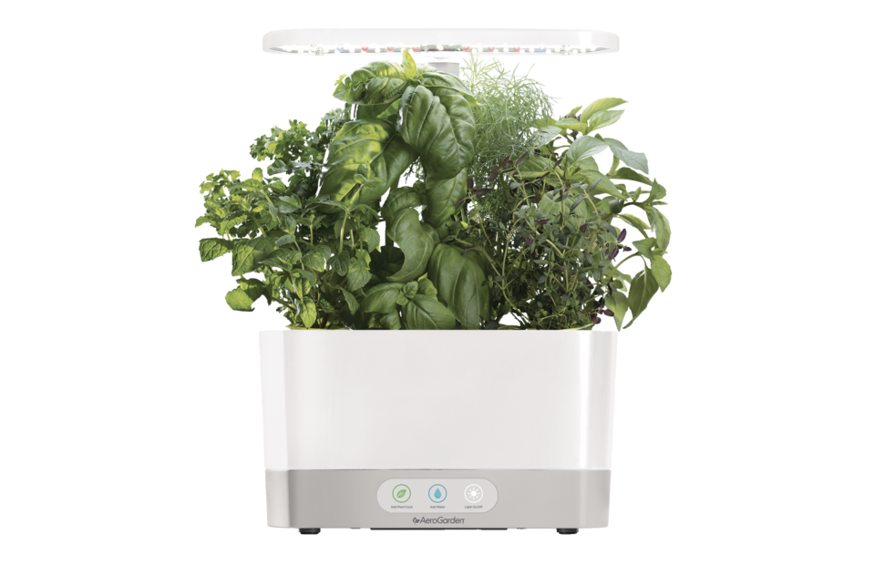 Miracle-Gro AeroGarden Harvest. Image via Canadian Tire.