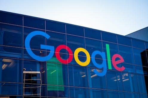 <span class="caption">Google's dominance in search is undisputed, but could it come under fire?</span> <span class="attribution"><a class="link " href="https://www.shutterstock.com/image-photo/mountain-view-california-usa-january-11-1283239039" rel="nofollow noopener" target="_blank" data-ylk="slk:Let's Design Studio/Shutterstock;elm:context_link;itc:0;sec:content-canvas">Let's Design Studio/Shutterstock</a></span>