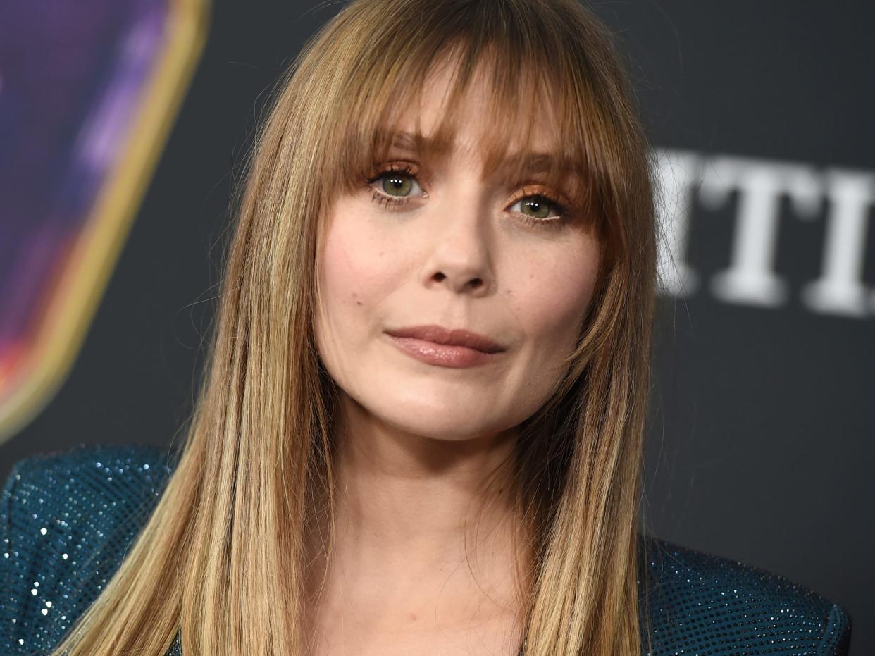 elizabeth olsen avengers endgame premiere april 2019