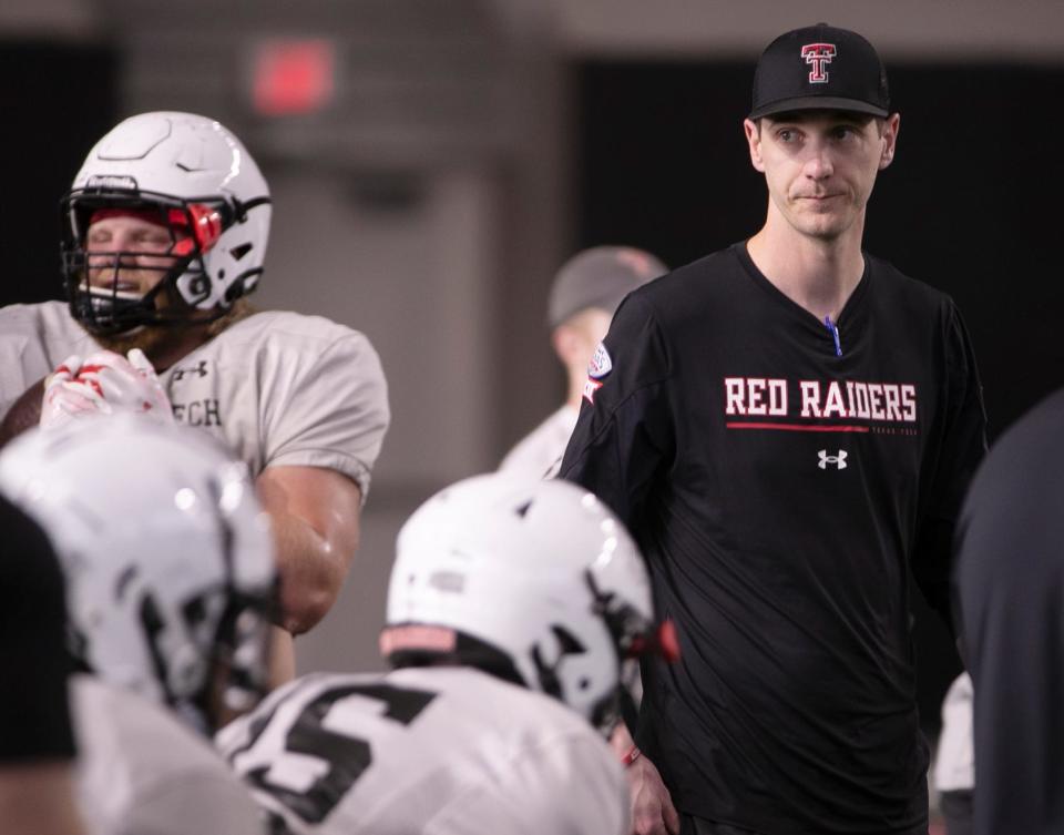 Texas Tech offensive coordinator Zach Kittley said he adjusted his offensive approach last season to tap into the skills of Donovan Smith as a running quarterback. This season, he's trying to maximize running back Tahj Brooks, who is the FBS's fifth-leading rusher midway through the season.