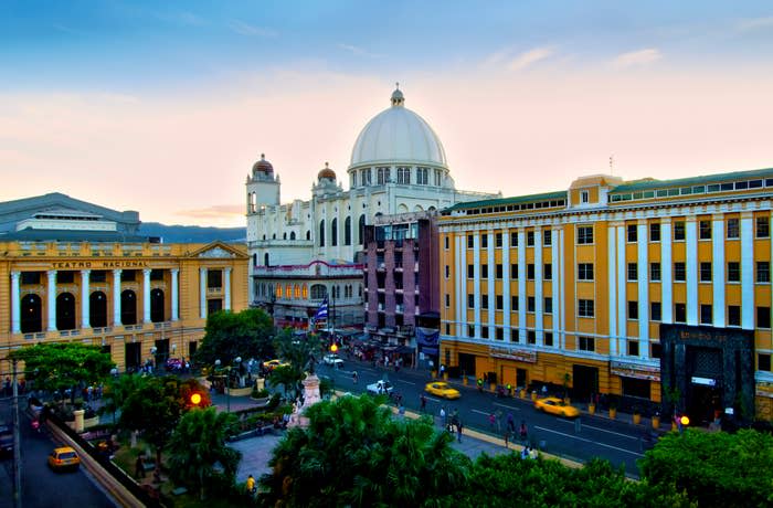 Plaza Moran in San Salvador, El Salvador