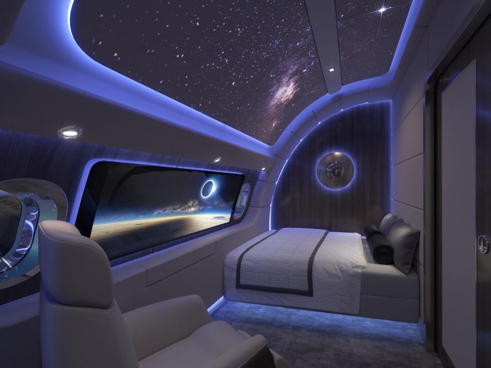 Lufthansa Technik A330 VIP cabin concept.