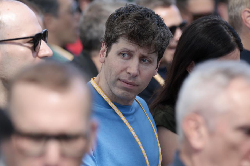 OpenAI CEO Sam Altman in the audience during the 2024 Apple Worldwide Developers Conference in Cupertino, California, on June 10, 2024. Photo: EPA-EFE.