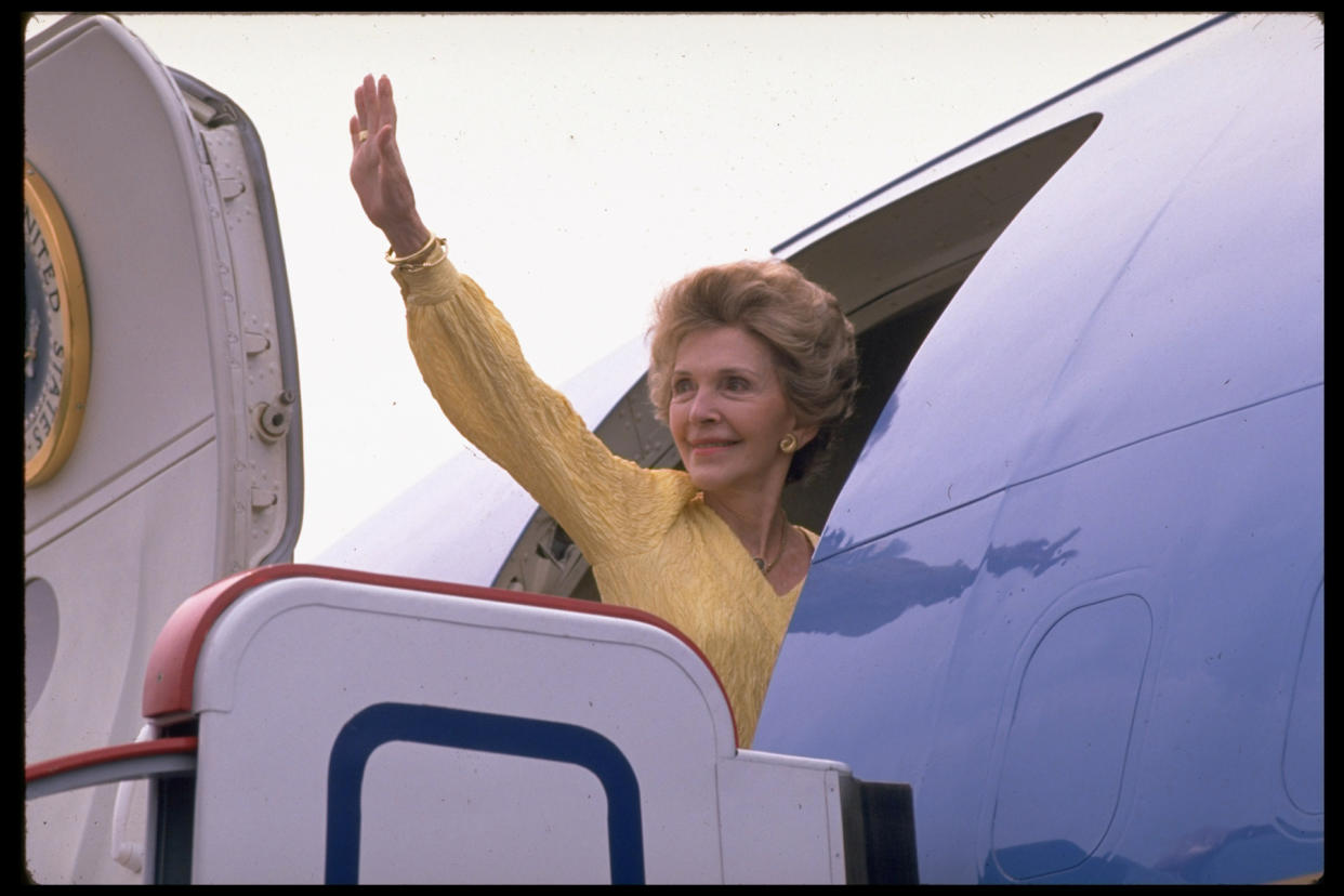 Nancy Reagan - Credit: Diana Walker/Getty Images