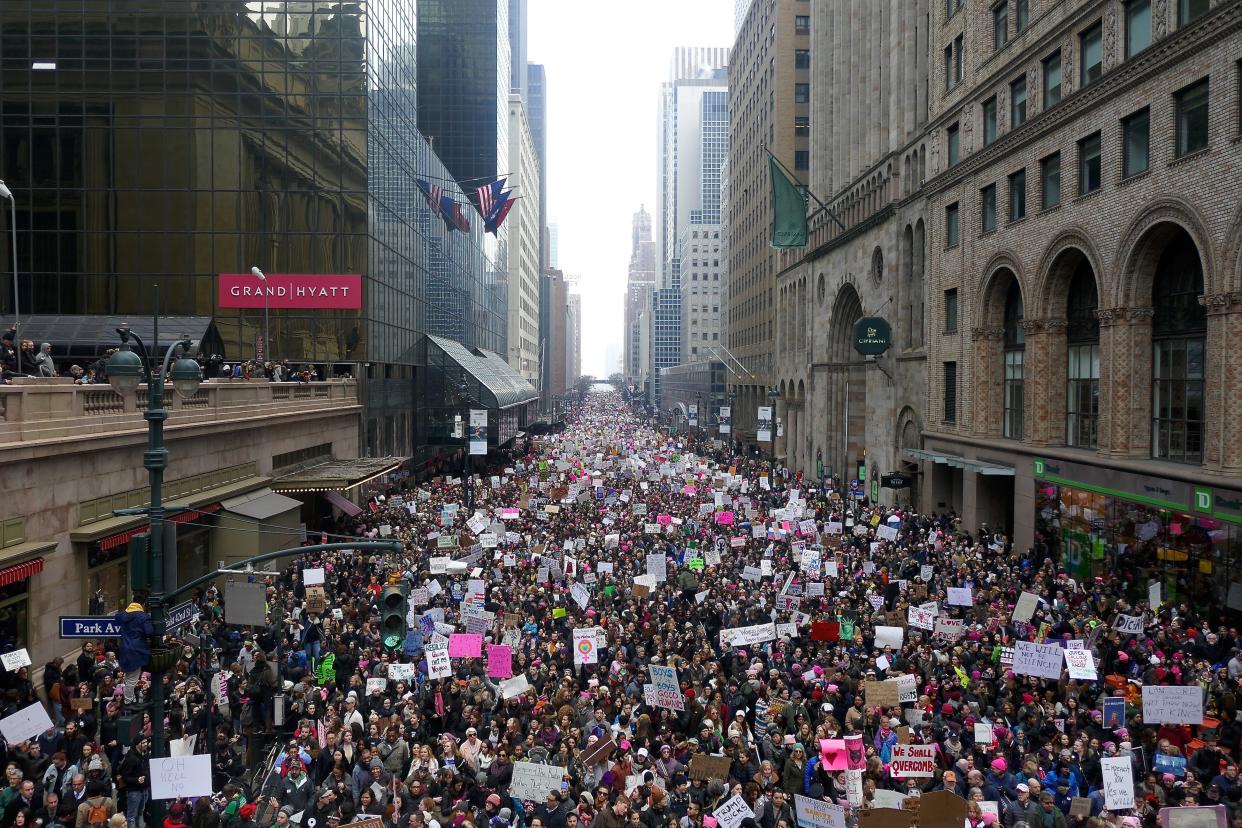 26 pictures of Women’s Marches around the world that make it look like every human on earth took to the streets