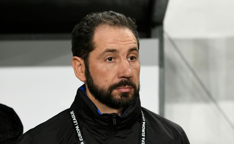 FOTO DE ARCHIVO: El técnico español Pablo Machín cuando estaba al frente del Espanyol