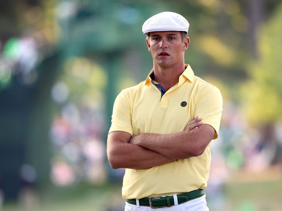 Bryson DeChambeau competes at The Masters as an amateur in 2016Getty Images