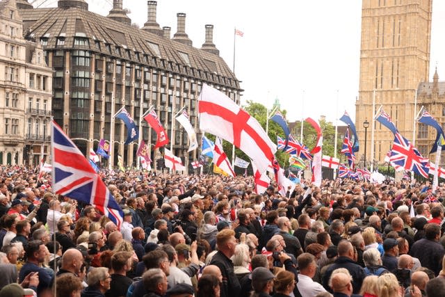 London protests