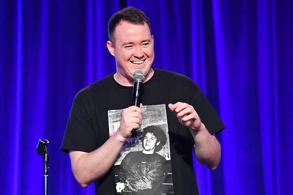 Shane Gillis performs onstage at the 2019 Clusterfest in San Francisco, California on June 21, 2019. | Jeff Kravitz/FilmMagic for Clusterfest—Getty Images