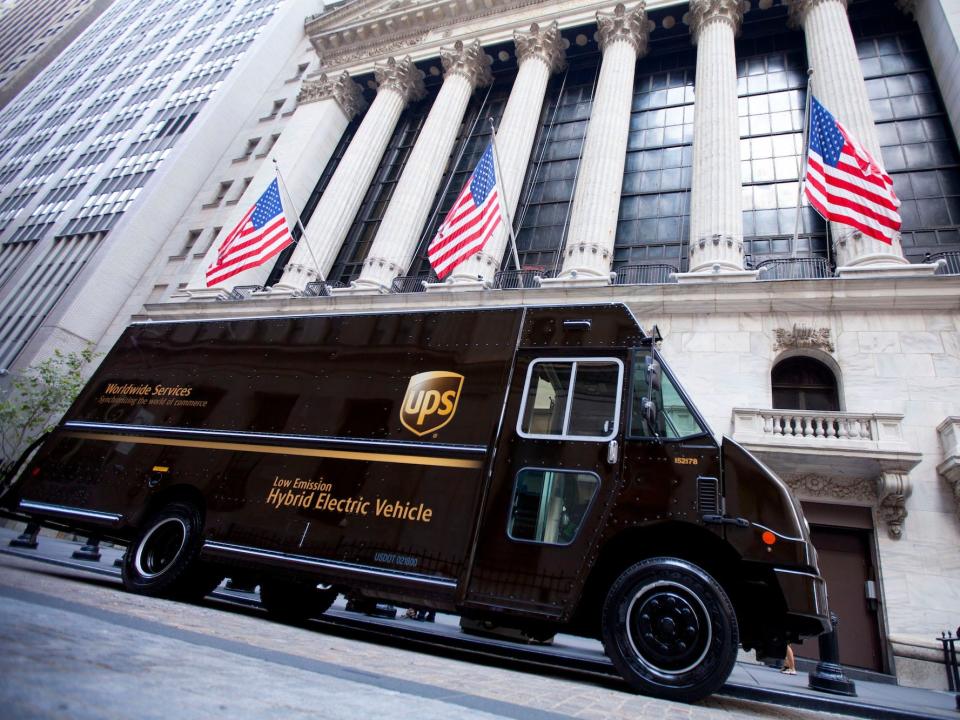 UPS truck