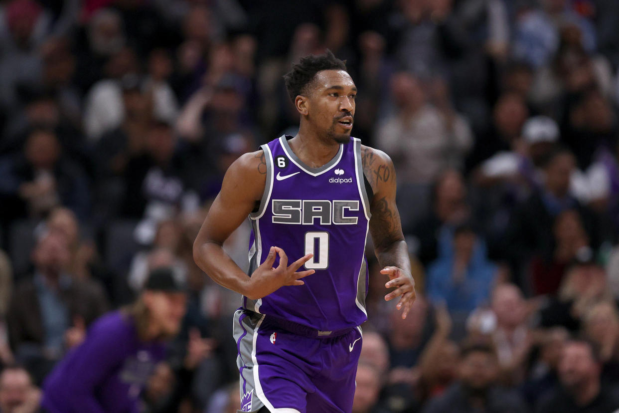 Malik Monk #0 of the Sacramento Kings is gaining fantasy value