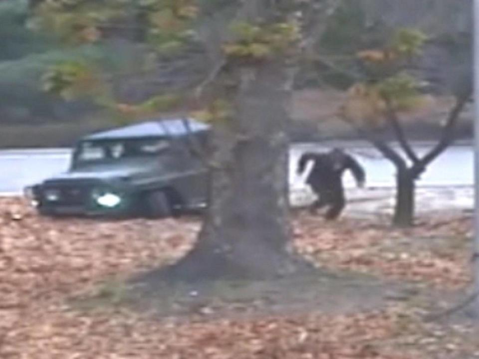 North Korean defector shot by soldiers while escaping over the border in dramatic video