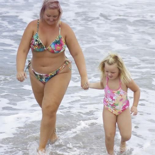 Allison has instilled body positivity in her daughter from a young age. Photo: Instagram