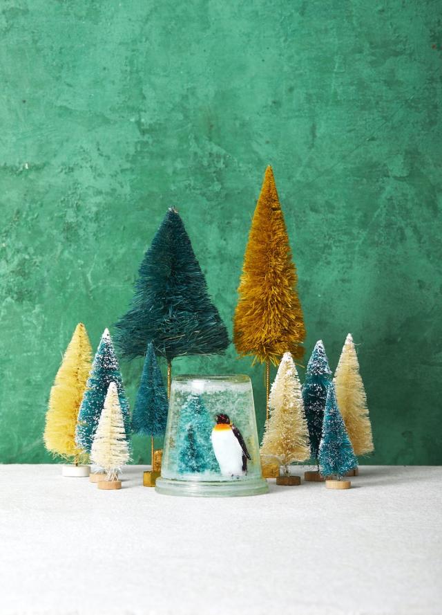 Pom Pom Christmas Tree Printable Craft - Messy Little Monster