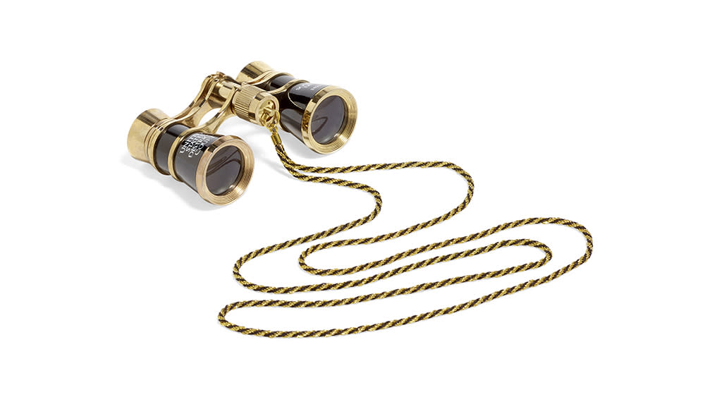 RBG’s opera glasses, stamped with “Southern District of New York” - Credit: Bonhams