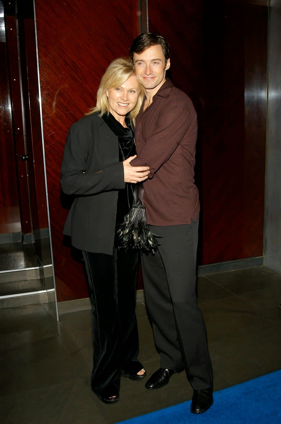 Debora-Lee Furness and Hugh Jackman, 2003