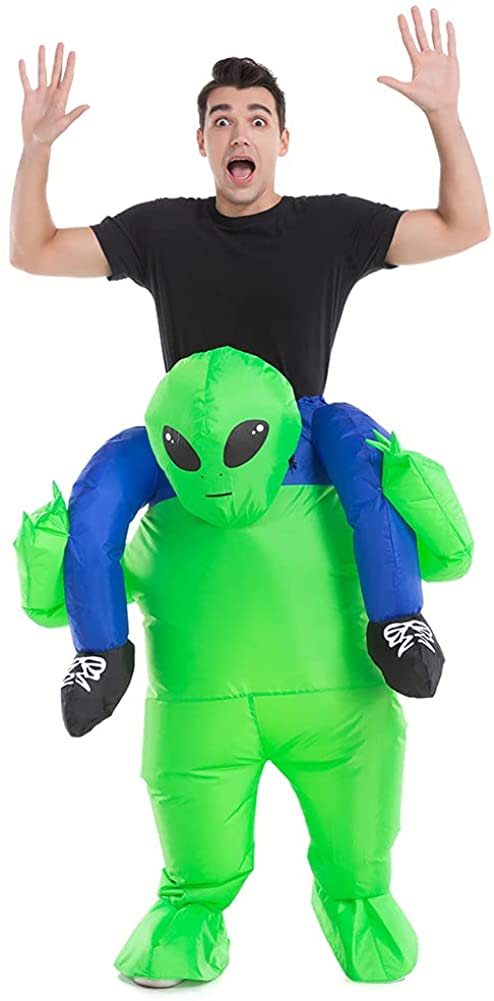 HSCTEK Inflatable Adult Alien Costume