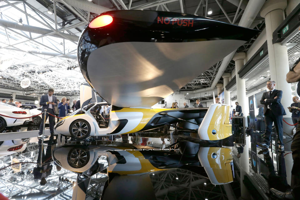 Flying Car in Monaco