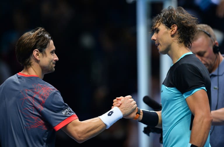 Old friends: Rafael Nadal and David Ferrer