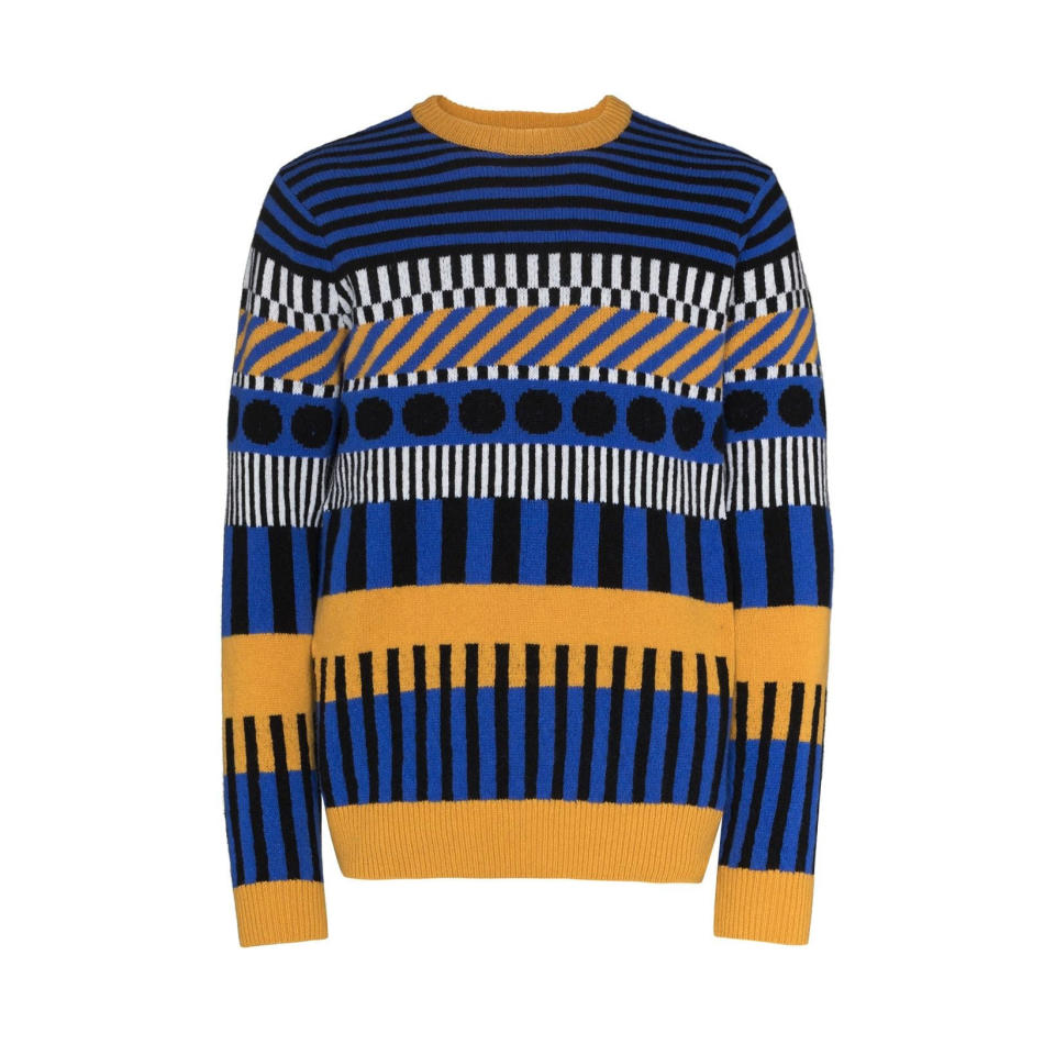 Sunspel Walala Patterned Jumper