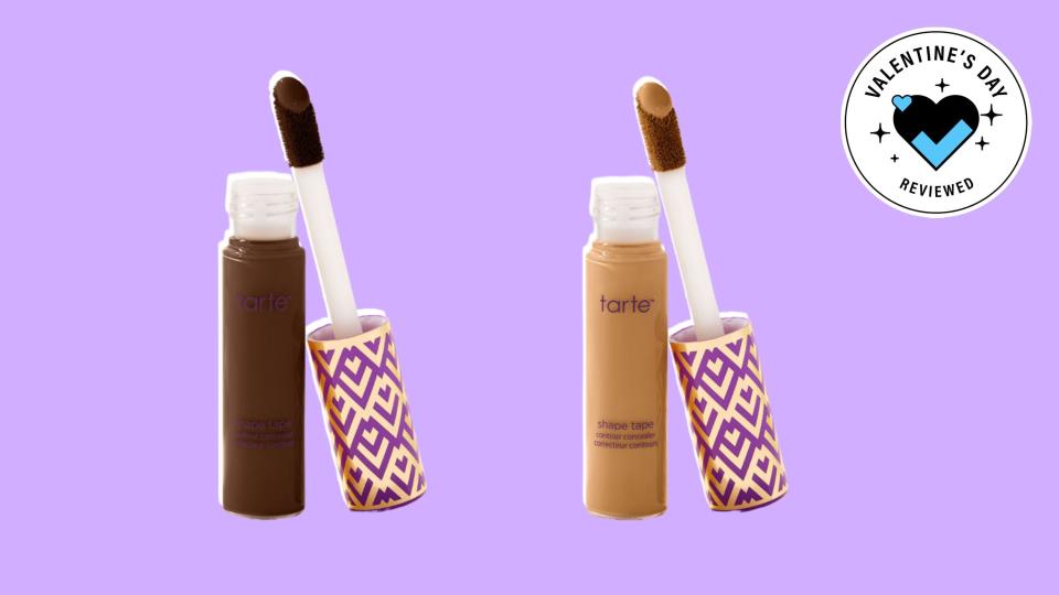 Conceal anywhere you want coverage with the Tarte Shape Tape Concealer.