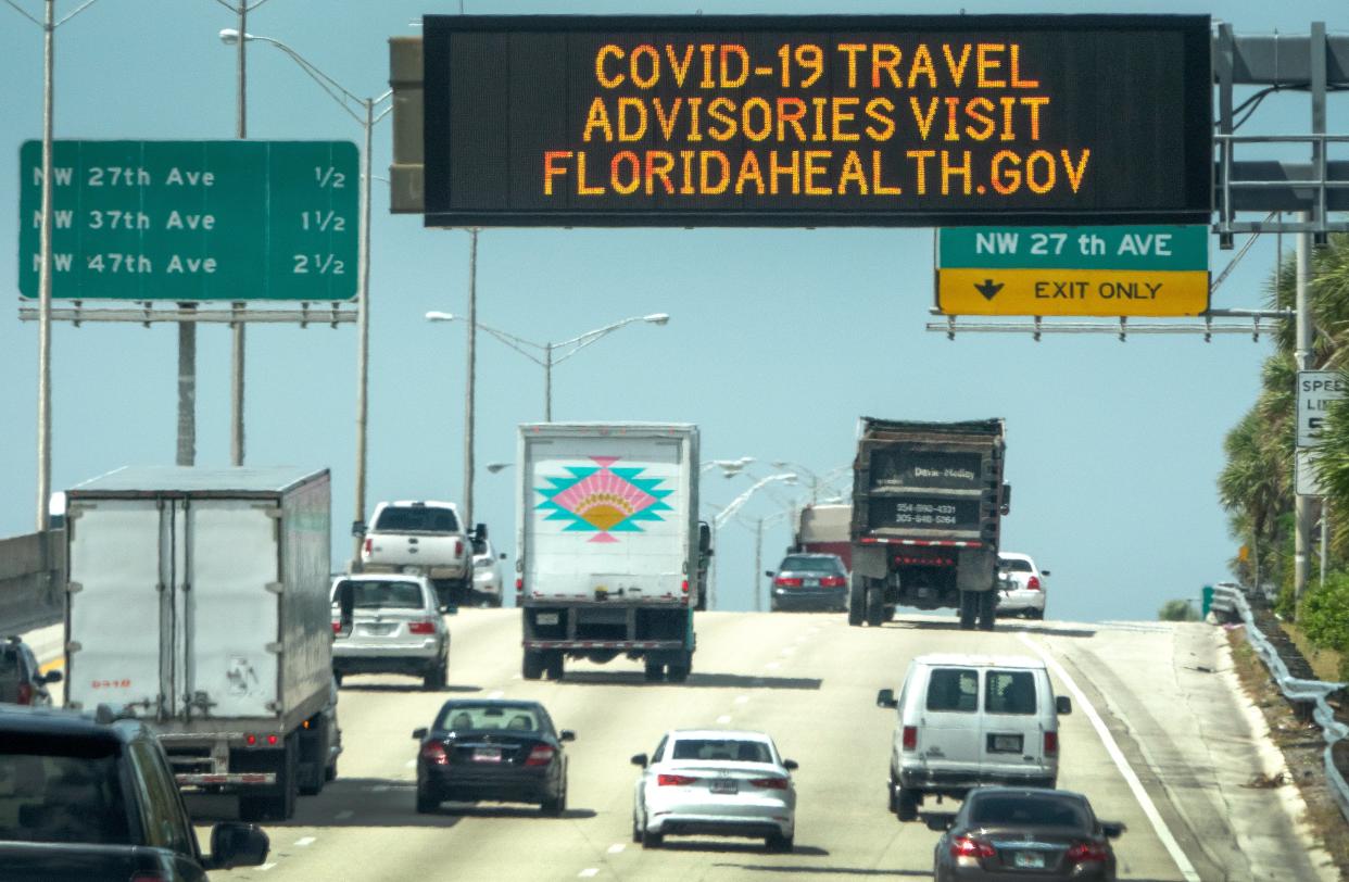 Florida still faces one of the US’s most serious Covid-19 outbreaks (EPA-EFE)