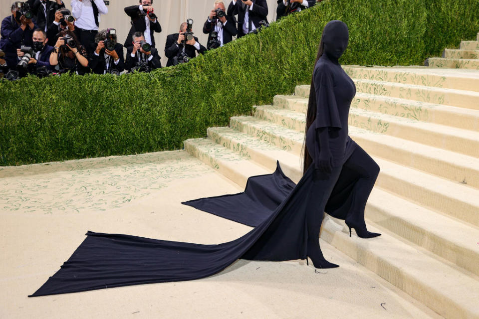 Kim Kardashian at the 2021 Met Gala