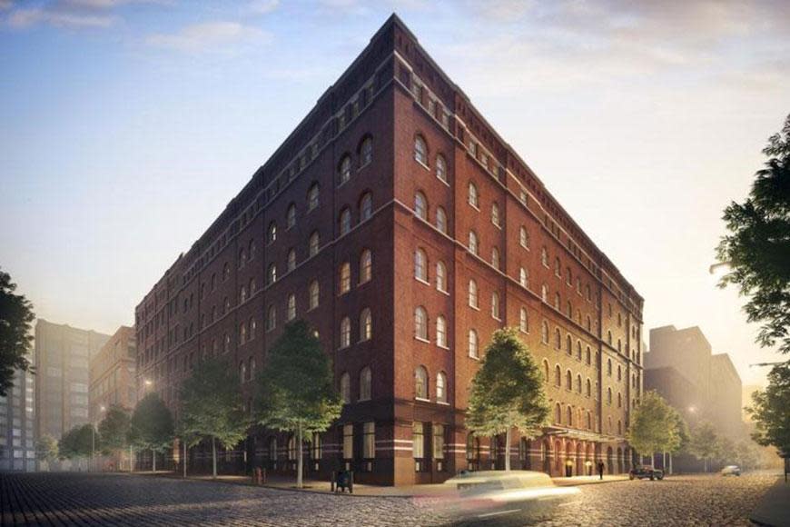 <p>The apartment building sits in the trendy neighbourhood of Tribeca.</p>