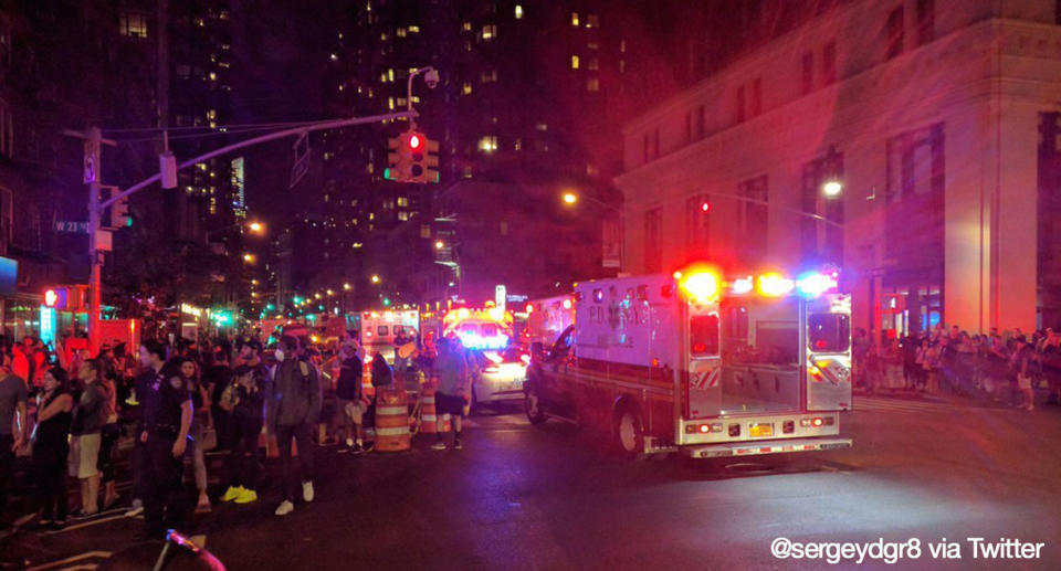 Explosion in New York City’s Chelsea neighborhood