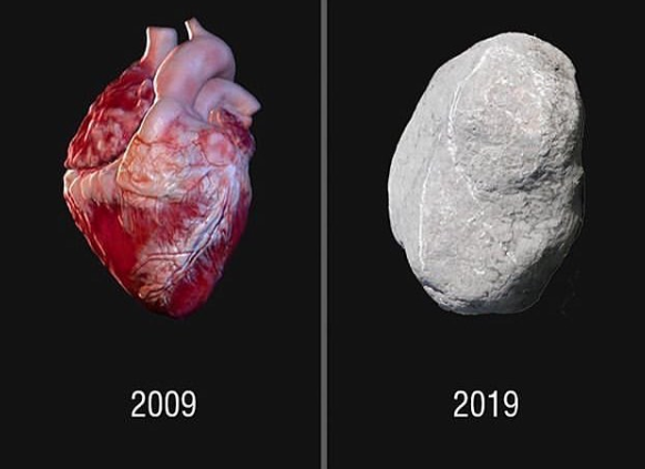 ¿Quién dice que no existen los corazones de piedra?