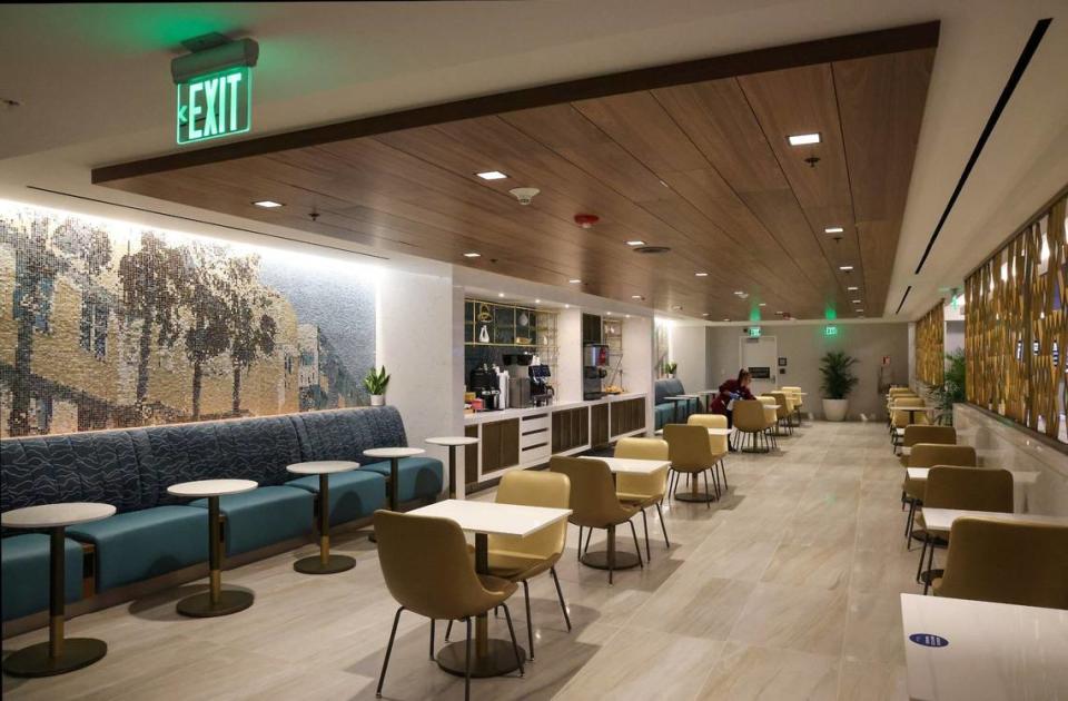 Delta Sky Club has been redesigned.