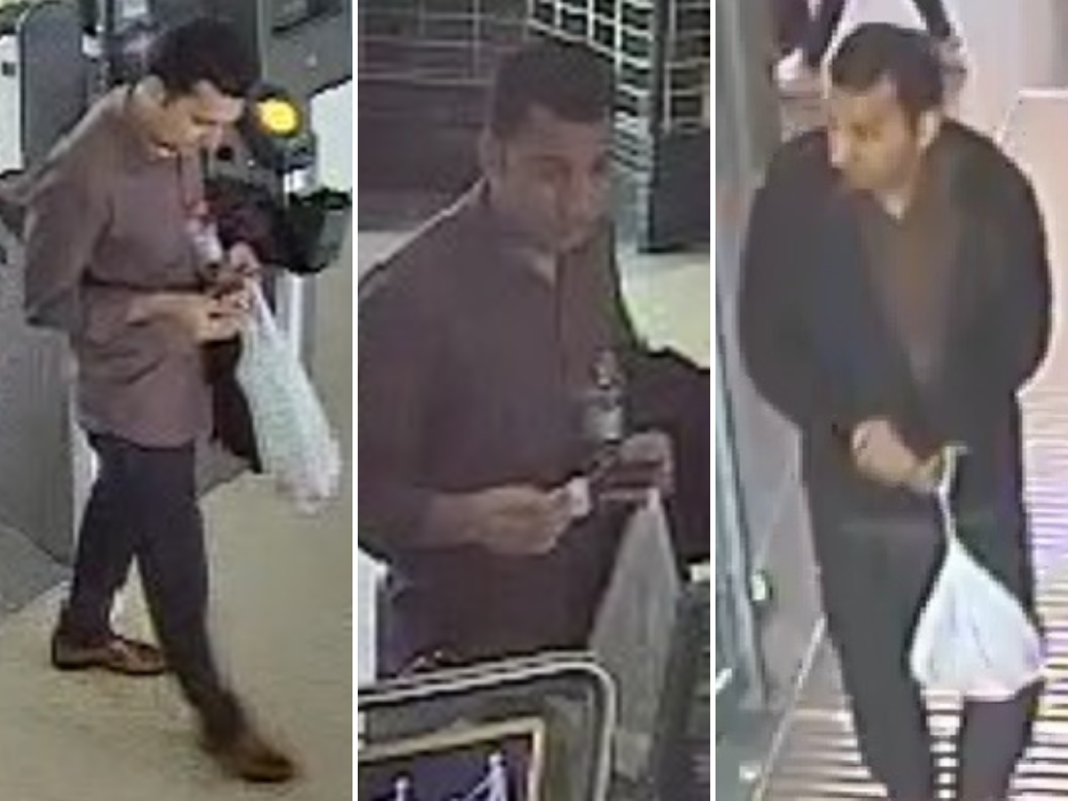 Police have released CCTV images of a man they wish to speak to after a 16-year-old girl was allegedly sexually assaulted at a railway station in North Wales (British Transport Police)