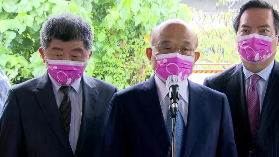 行政院長蘇貞昌拍板居隔再鬆綁。（圖／TVBS）