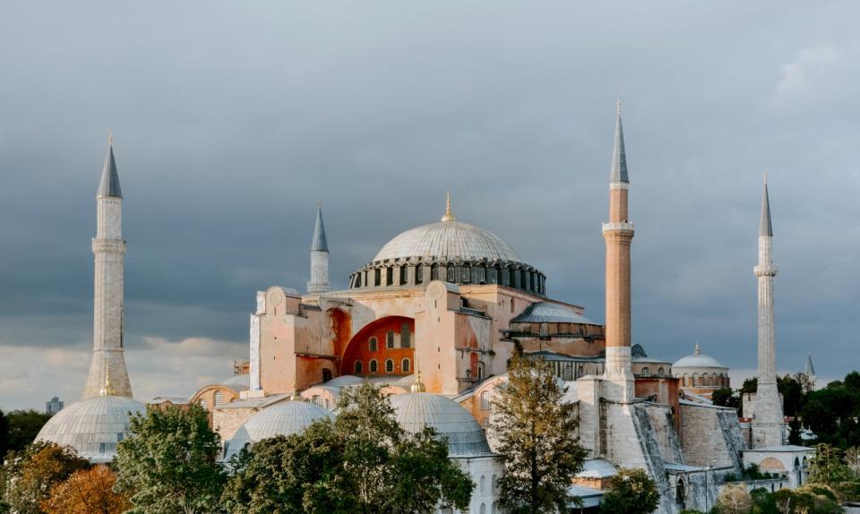 世界遺產聖索菲亞(Hagia Sophia)。(Unsplash圖庫)