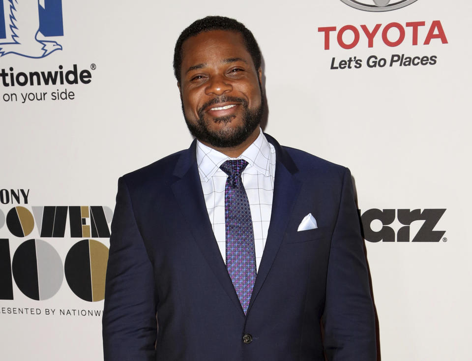 FILE - Malcolm-Jamal Warner attends the 2014 Ebony Power 100 Gala at The Avalon Hollywood in Los Angeles. Warner turns 52 on Aug. 18. (Photo by Brian Dowling/Invision/AP, File)