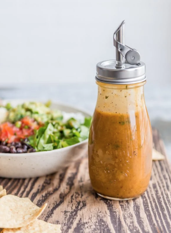 <p>Culinary Hill</p><p>That smoky-sweet Chipotle honey vinaigrette you love and crave, now made in your own kitchen with easy pantry ingredients. Your new favorite salad dressing!</p><p><strong>Get the recipe: <a href="https://www.culinaryhill.com/chipotle-honey-vinaigrette/" rel="nofollow noopener" target="_blank" data-ylk="slk:Chipotle Honey Vinaigrette;elm:context_link;itc:0;sec:content-canvas" class="link ">Chipotle Honey Vinaigrette</a></strong></p>