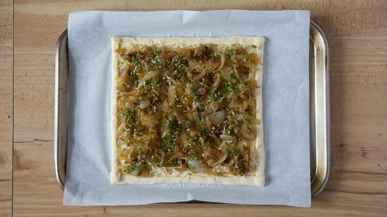 onion tart ready to bake 