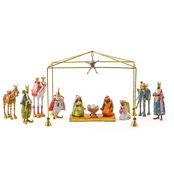 <p><a href="https://go.redirectingat.com?id=74968X1596630&url=https%3A%2F%2Fwww.mackenzie-childs.com%2Fpatience-brewster-world-edition-mini-nativity-introductory-set%2F08-41127.html&sref=https%3A%2F%2Fwww.countryliving.com%2Fshopping%2Fg41947239%2Fnativity-sets%2F" rel="nofollow noopener" target="_blank" data-ylk="slk:Shop Now;elm:context_link;itc:0;sec:content-canvas" class="link ">Shop Now</a></p><p>Mini Nativity Set</p><p>mackenzie-childs.com</p><p>$278.00</p>