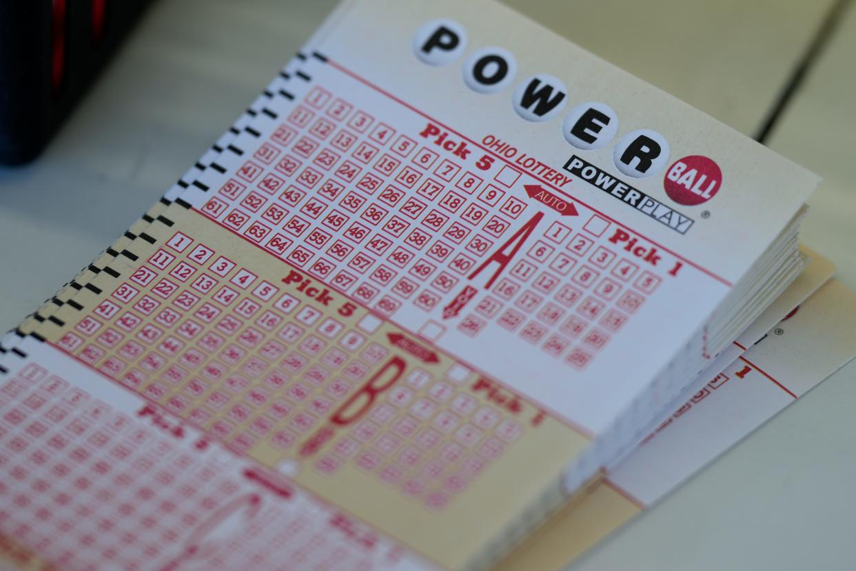 The next Powerball drawing is Wednesday.