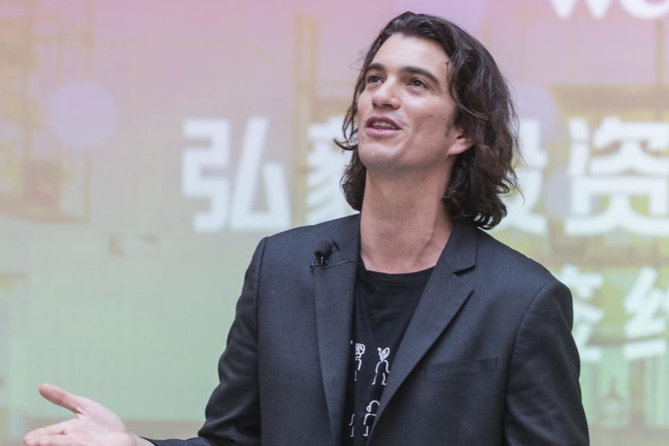 Adam Neumann hat es mit seinen Eskapaden bei Wework zu fragwürdigem Ruhm gebracht.  - Copyright: Jackal Pan/Visual China Group via Getty Images