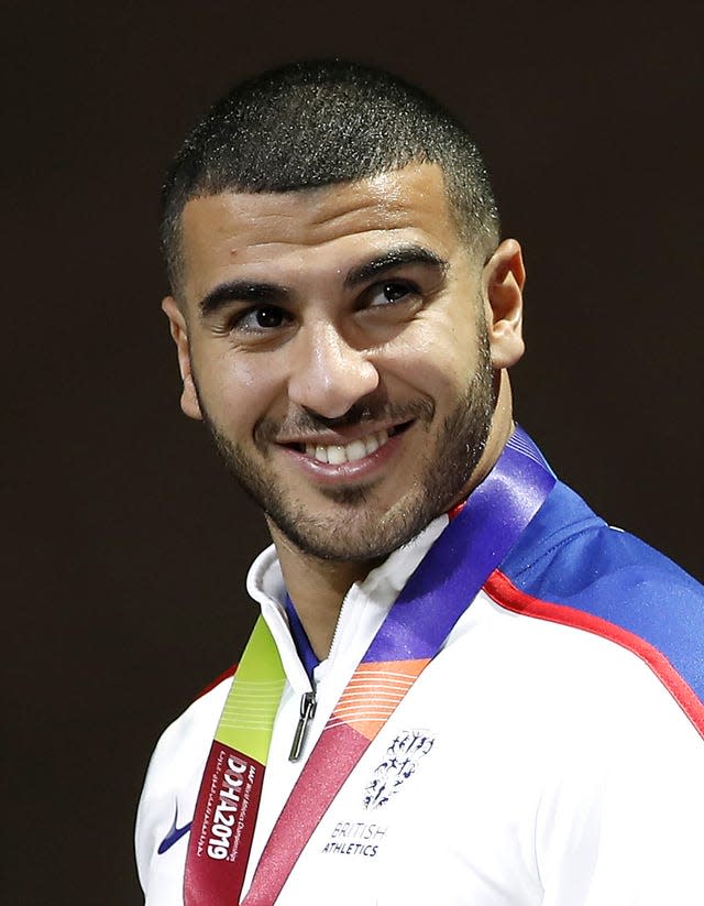 Adam Gemili is on the British Olympic Association Athletes' Commission 