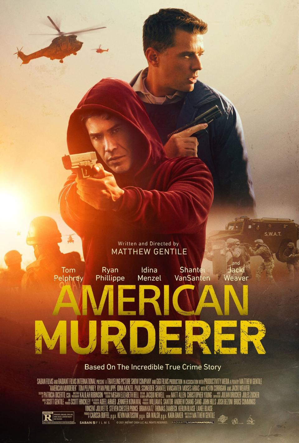 American Murderer Trailer Debut see attached from this dropbox. Courtesy of Saban Films