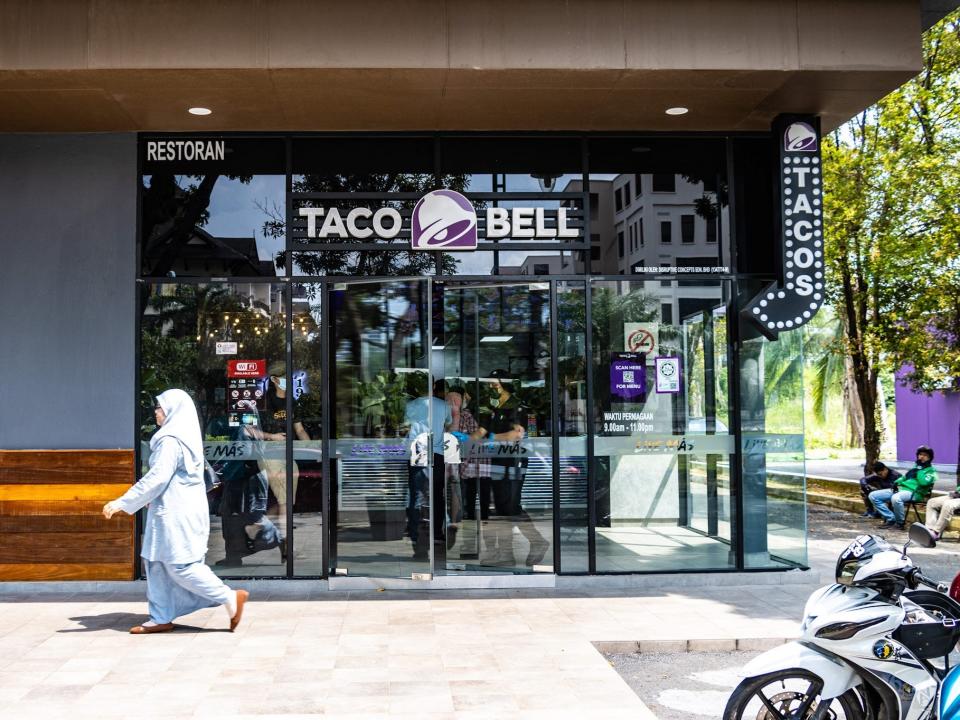 Taco Bell in Cyberjaya.