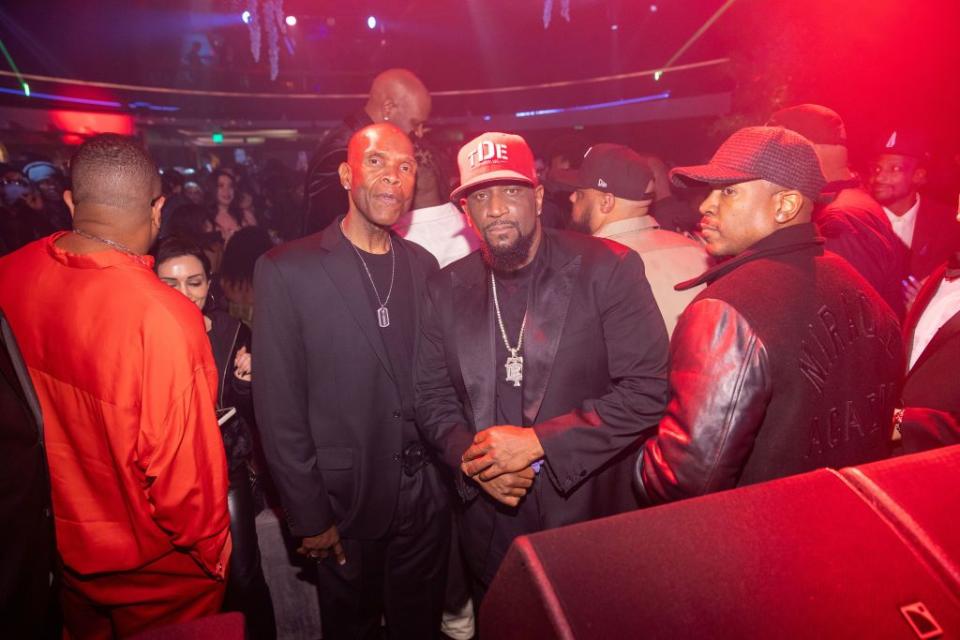 big boy and top dawg at sza x tde official grammy after party