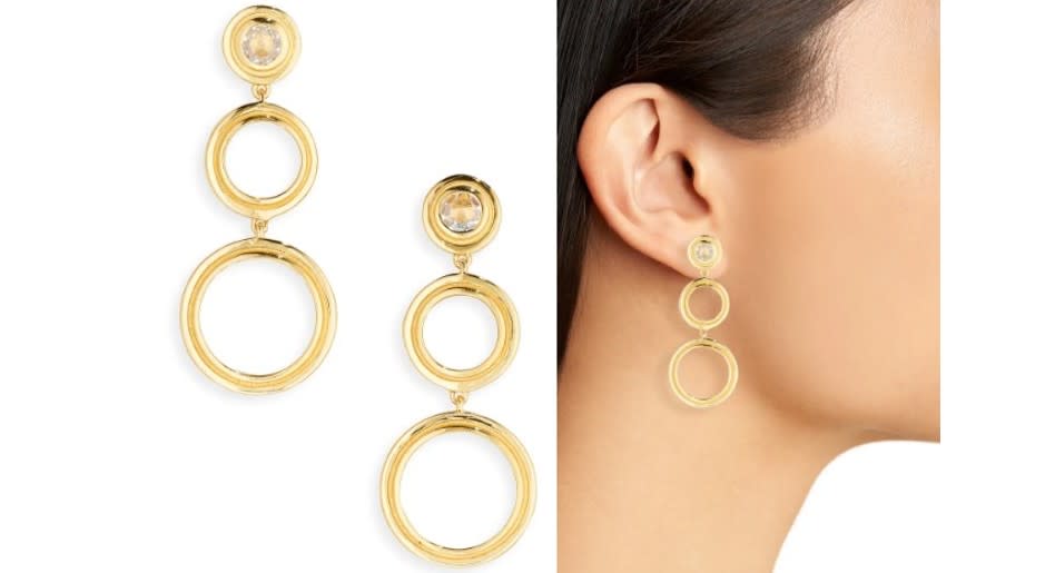 Dean Davidson Signet Triple Drop Earrings - Nordstrom, $100 (originally $250)