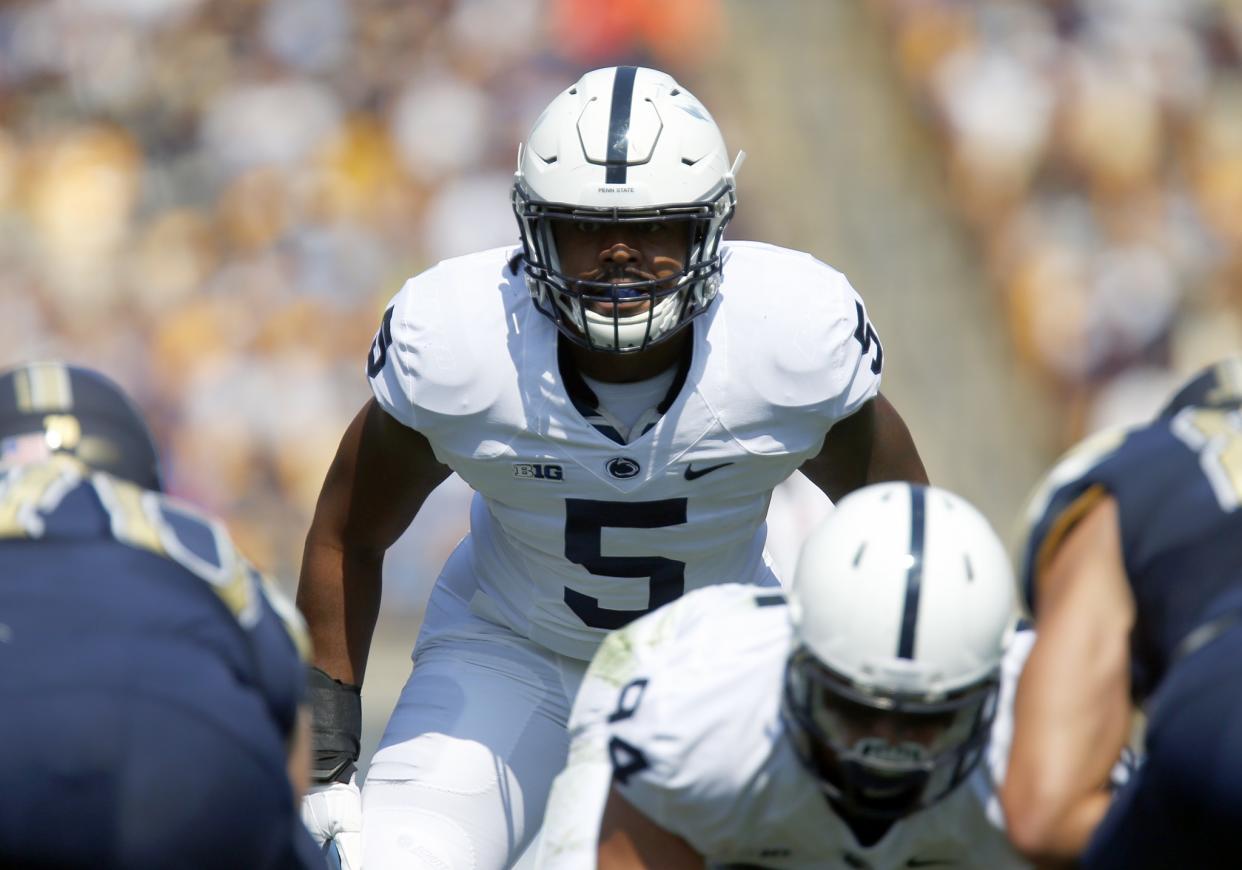 Nyeem Wartman-White suffered three season-ending knee injuries during his Penn State career. (Getty Images)