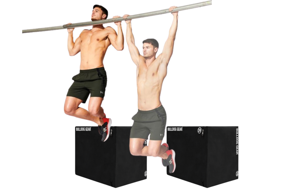 jumping pull ups eccentric pull ups