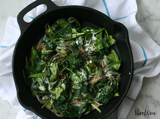 Coconut Creamed Spinach